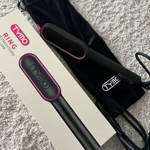 Tymo Black and Pink Hair Straightening Comb